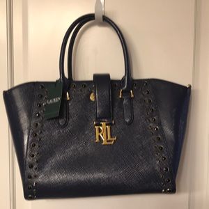 Ralph Lauren navy purse
